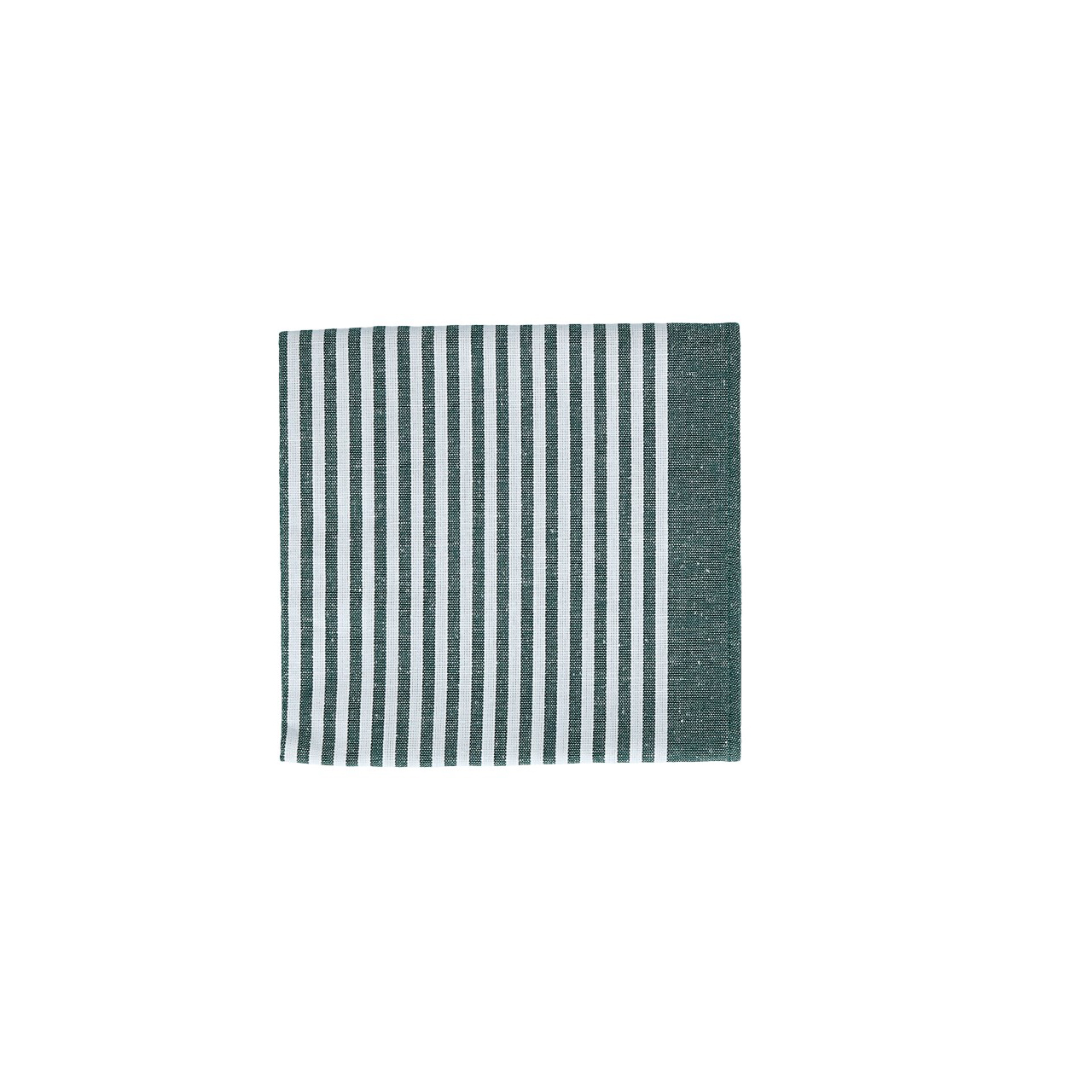 Kitchen Towel 50x70 cm Stripes small dark green