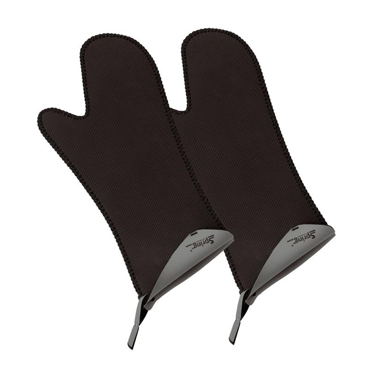 Grips Stove mitt long - Grey 1 pair