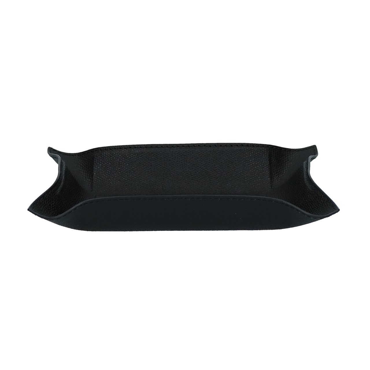 Rectangular Valet Tray small, Golf black, Stitching black