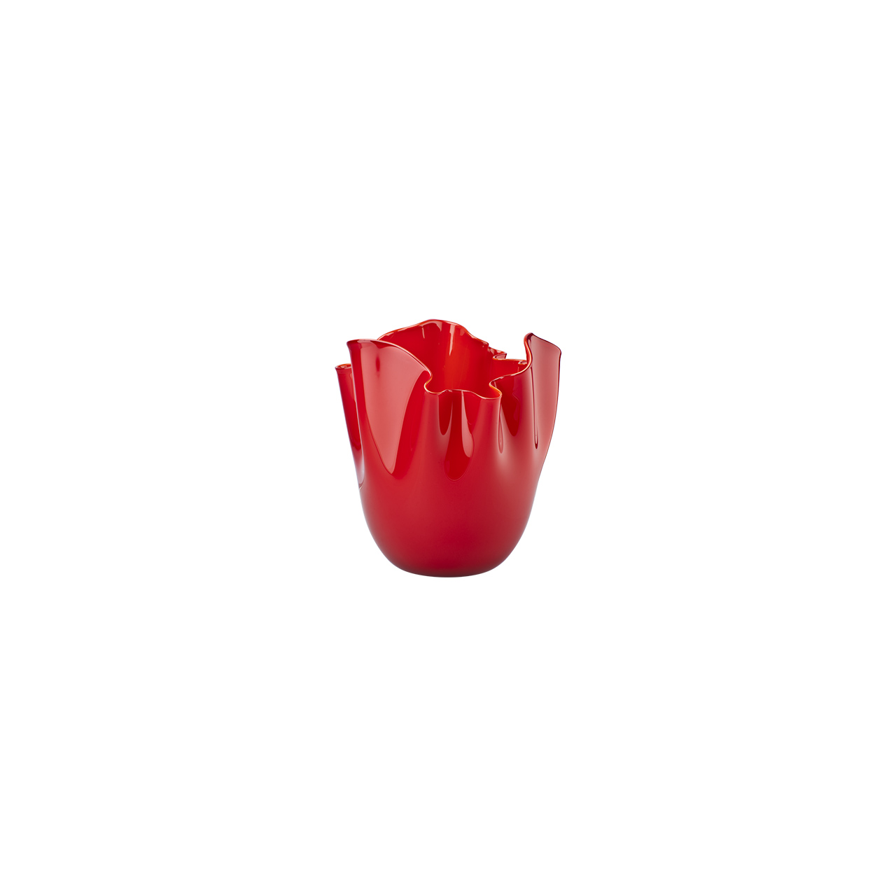 Vase 13.5 cm red