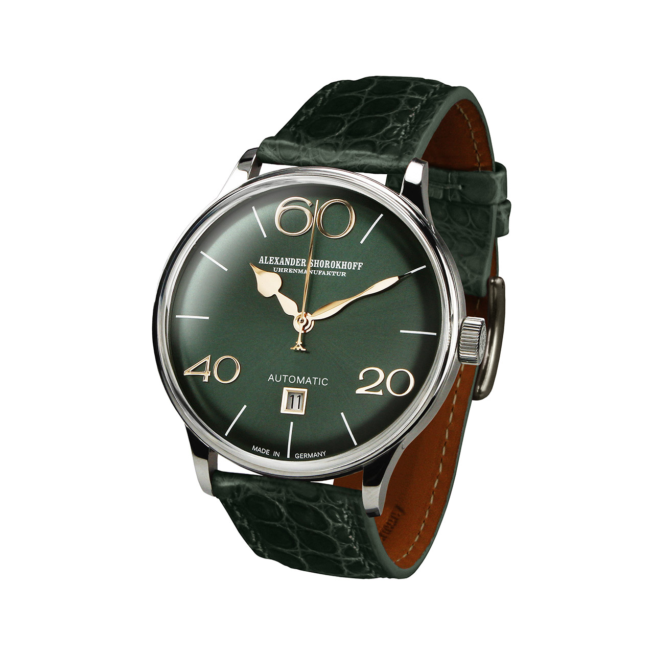 Watch Avantgarde automatic green