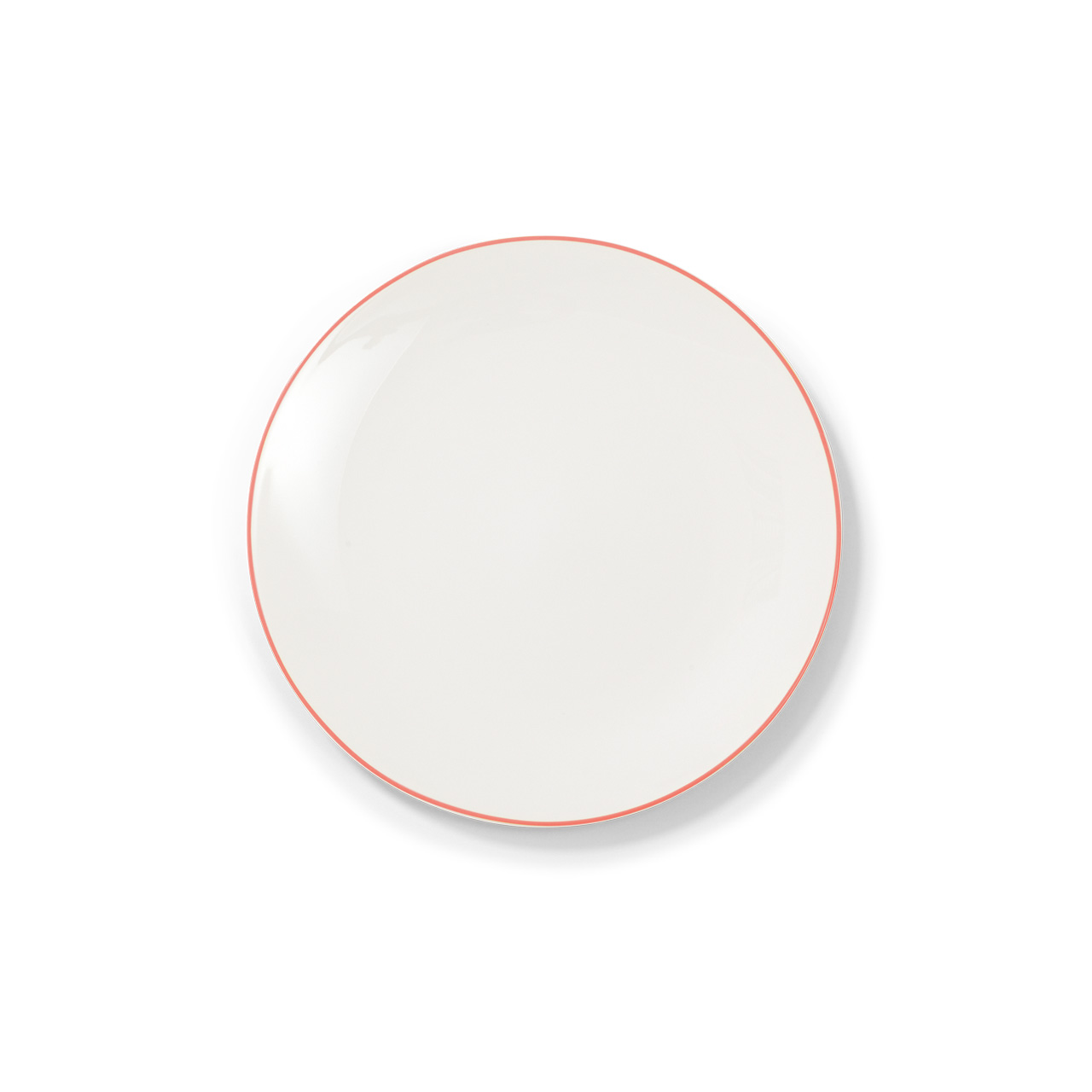 Breakfast plate 21 cm red