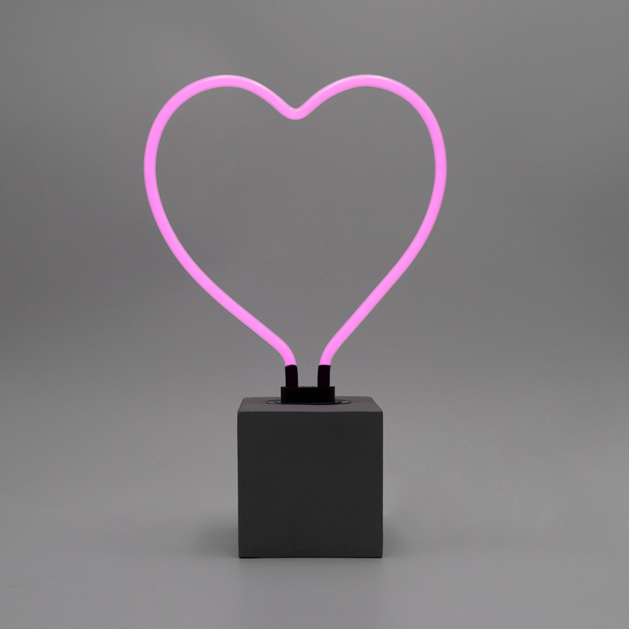 Neon table lamp - Heart