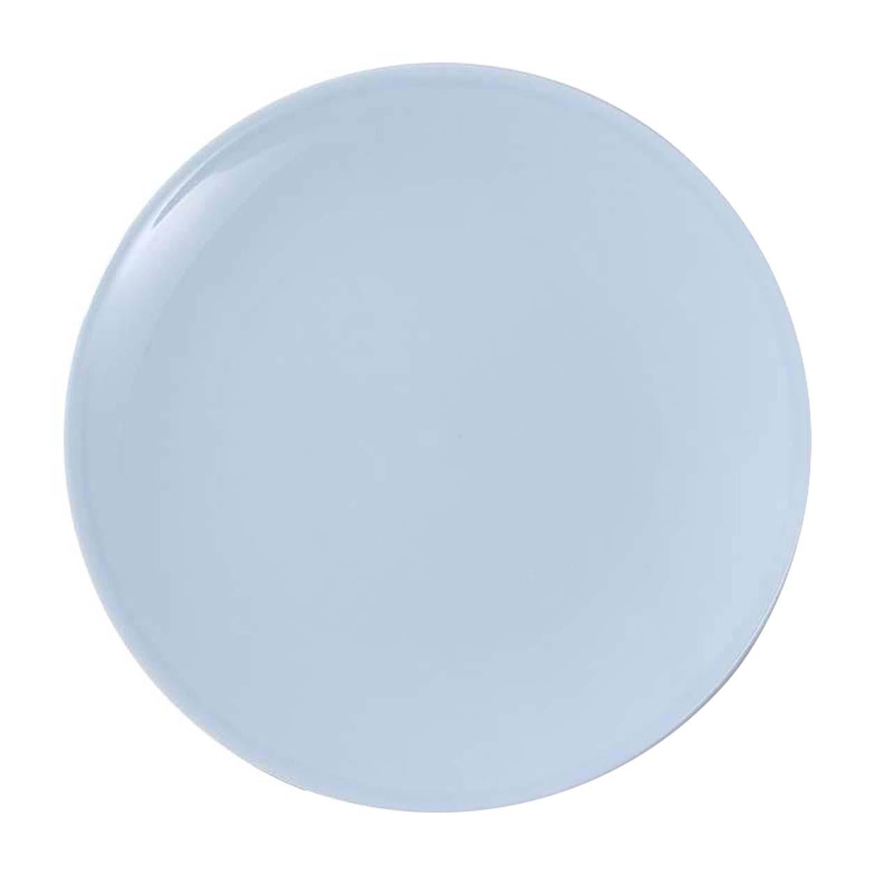 Presentation plate 32 cm light blue