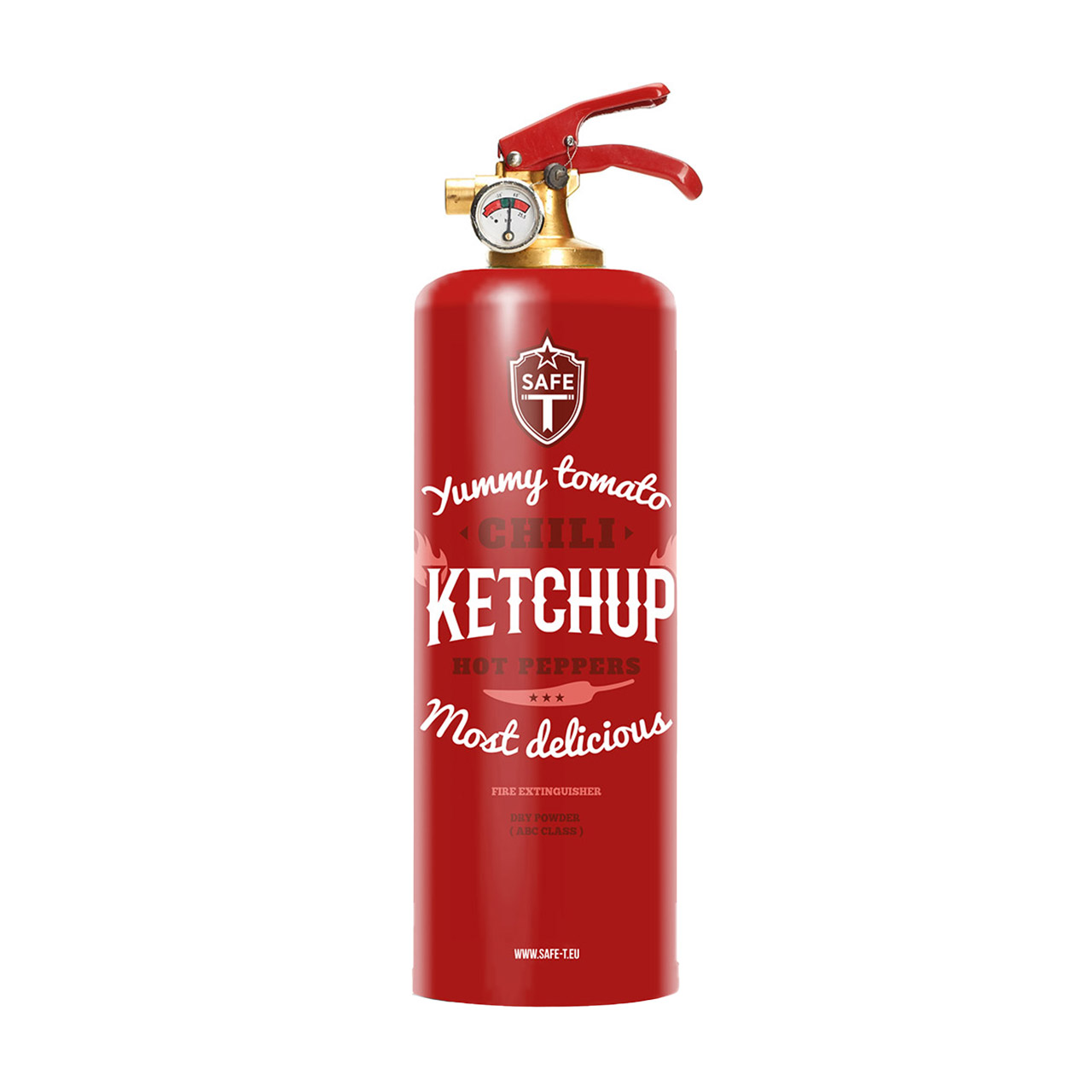 Feuerlöscher Ketchup