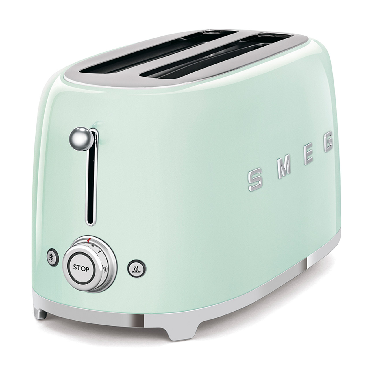 2-Slice Toaster long pastel green