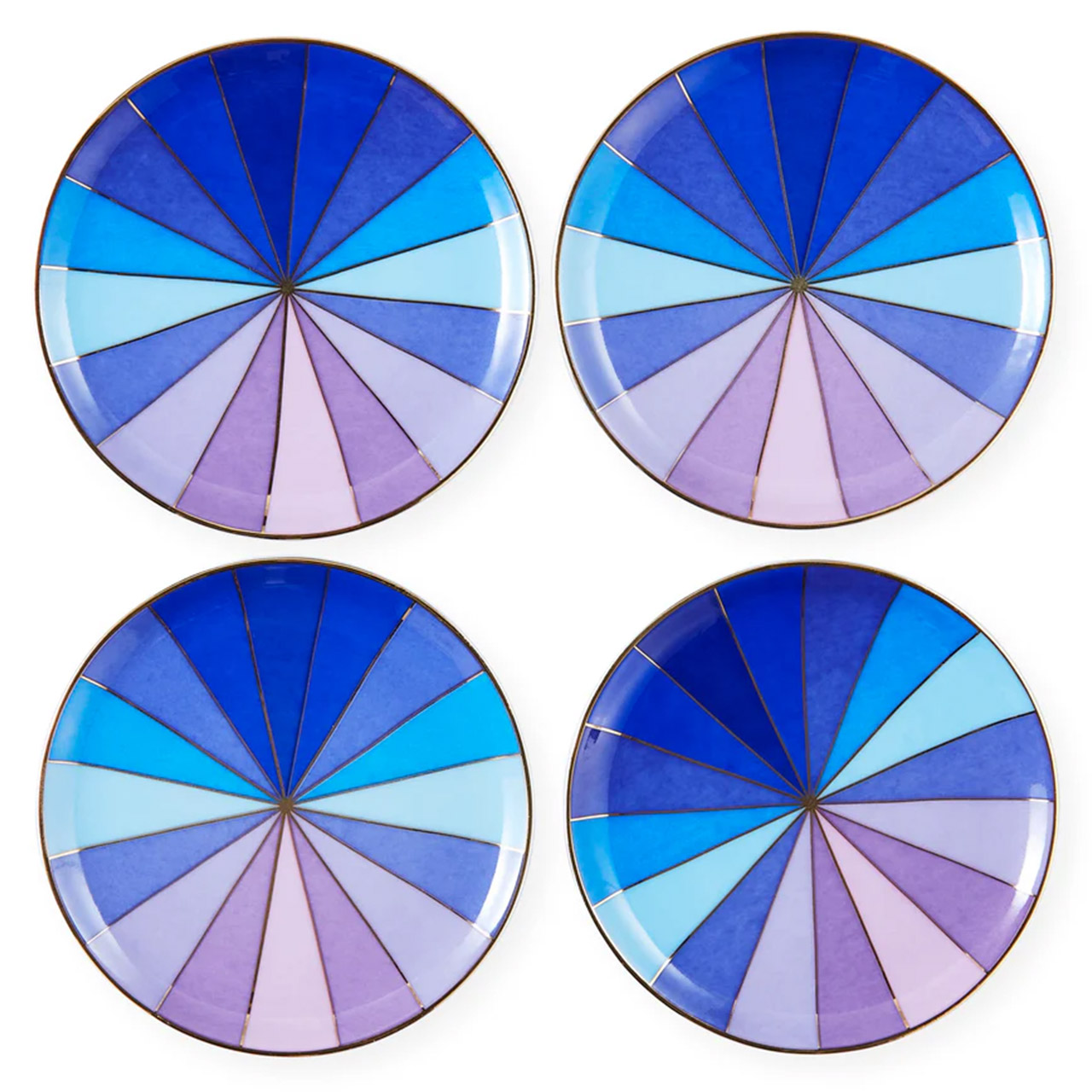 Glass coaster set 4 pieces