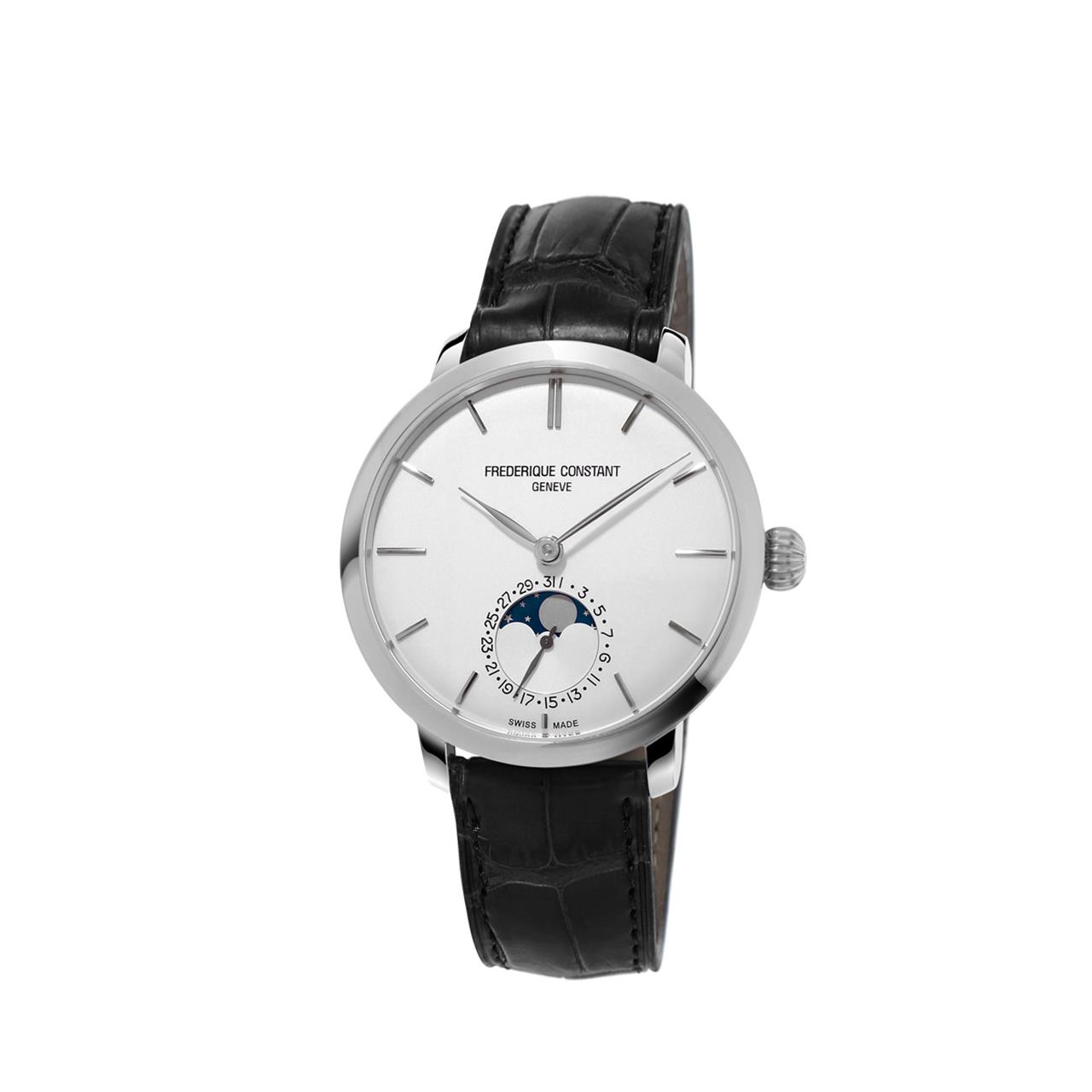 Watch Slimline Manufacture Automatic Moonphase Stainless Steel