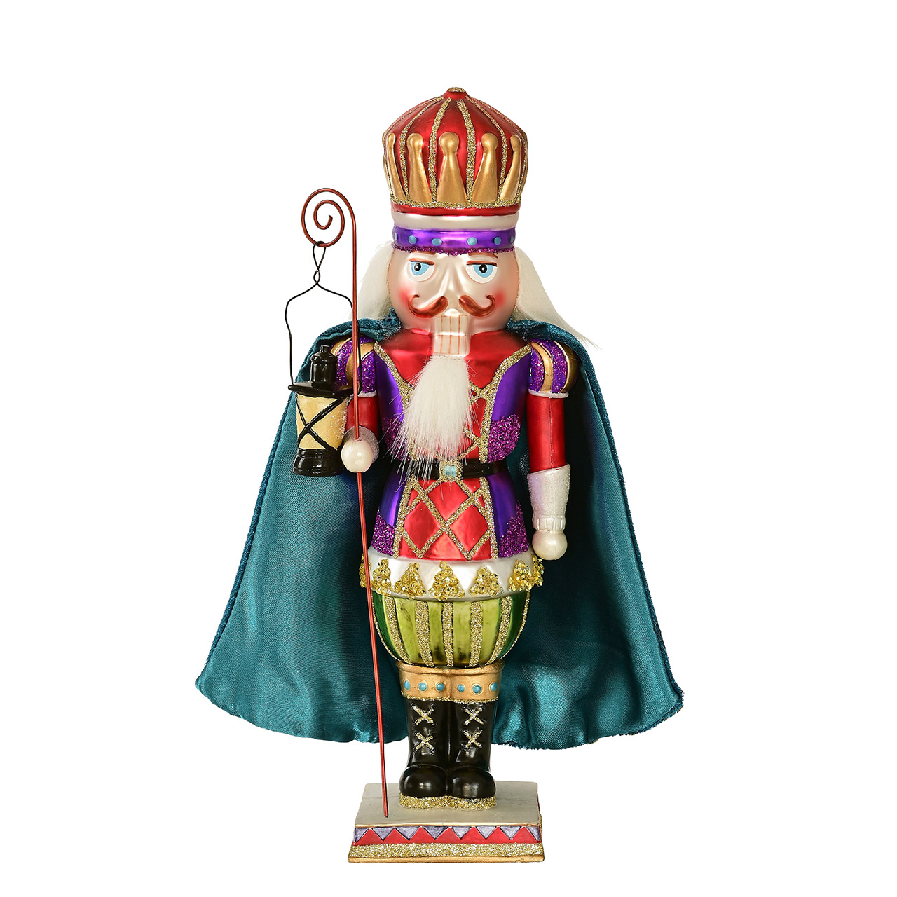 Nutcracker with Cape 27.8 cm blue/red