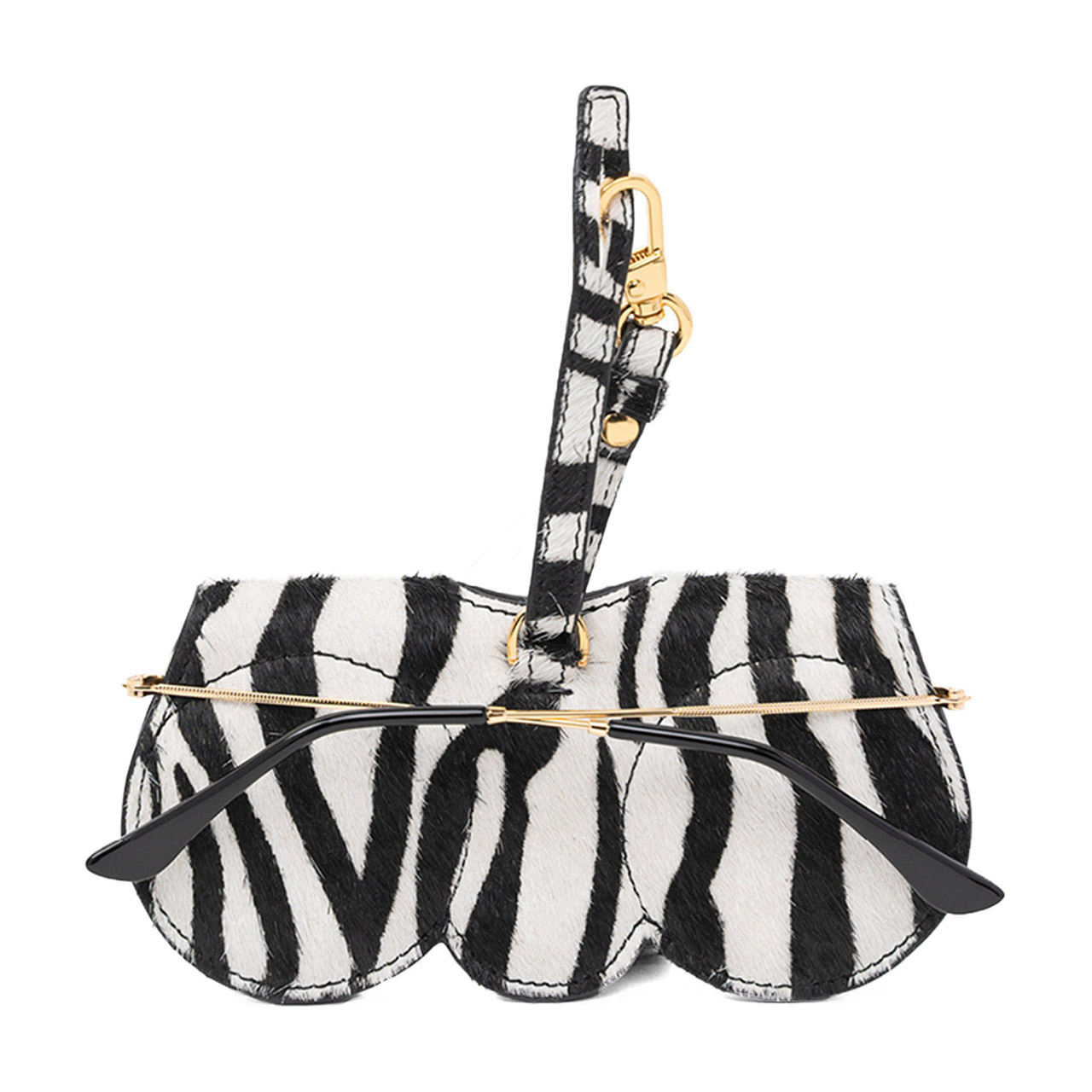 SunCover Glasses Case Zebra