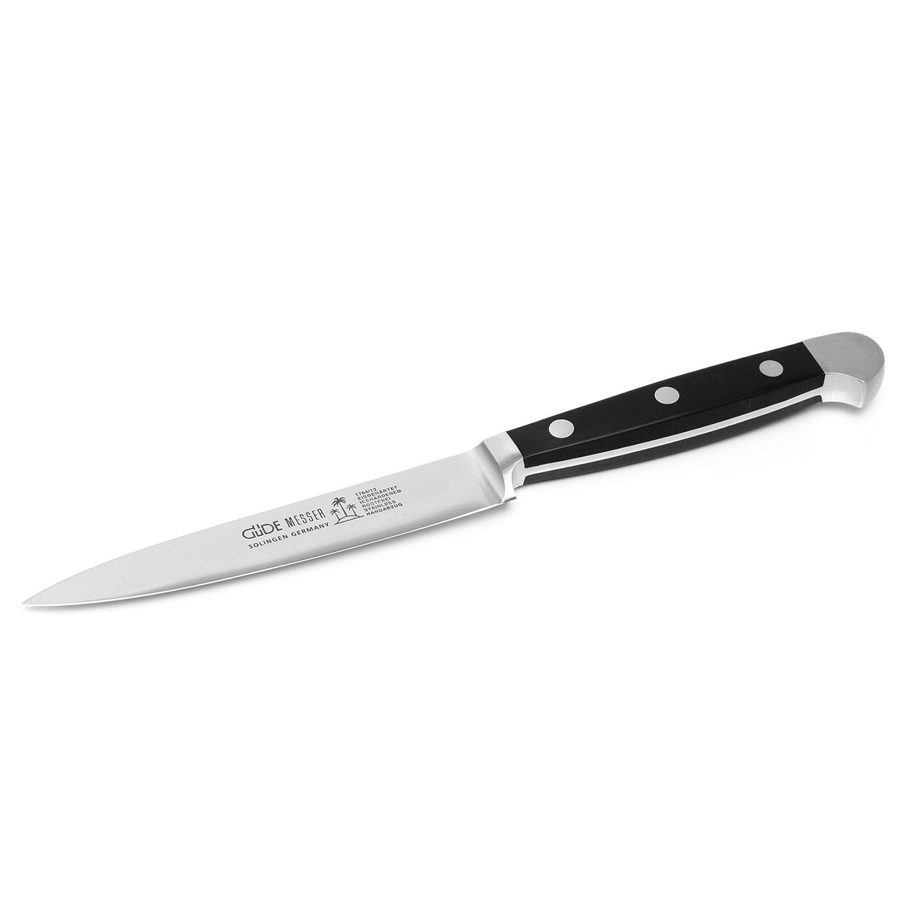 Paring Knife double crop, POM black