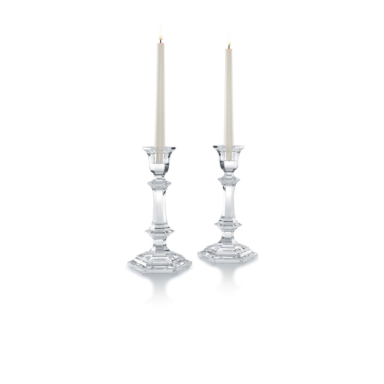 Candle Holder clear (2 pcs.)