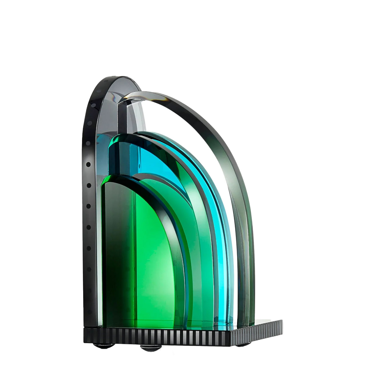 Book End green/azure/clear/black