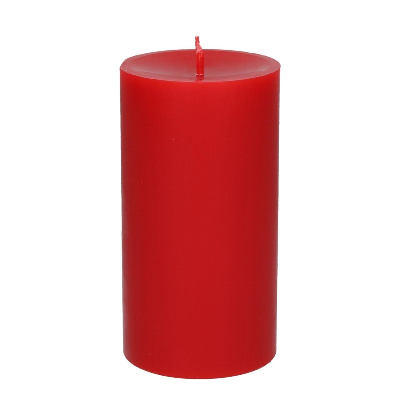 Pillar Candle 80/150 Nr. 200 cinnabar