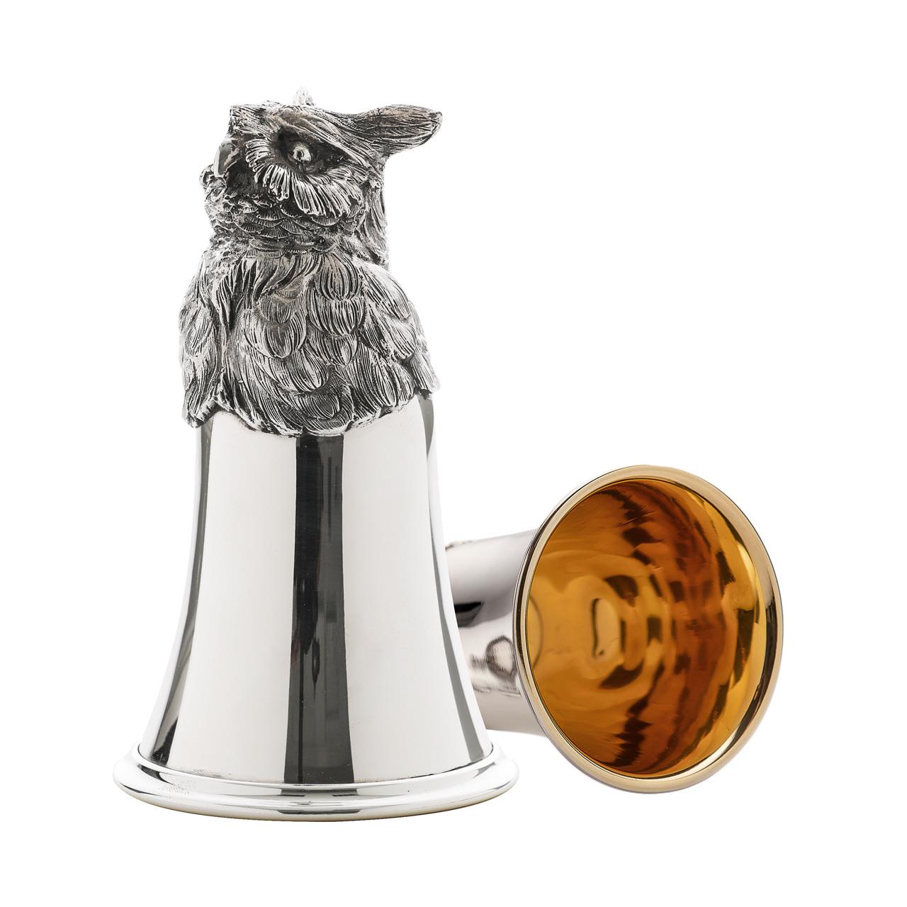 Animal Mug Owl sterling silver