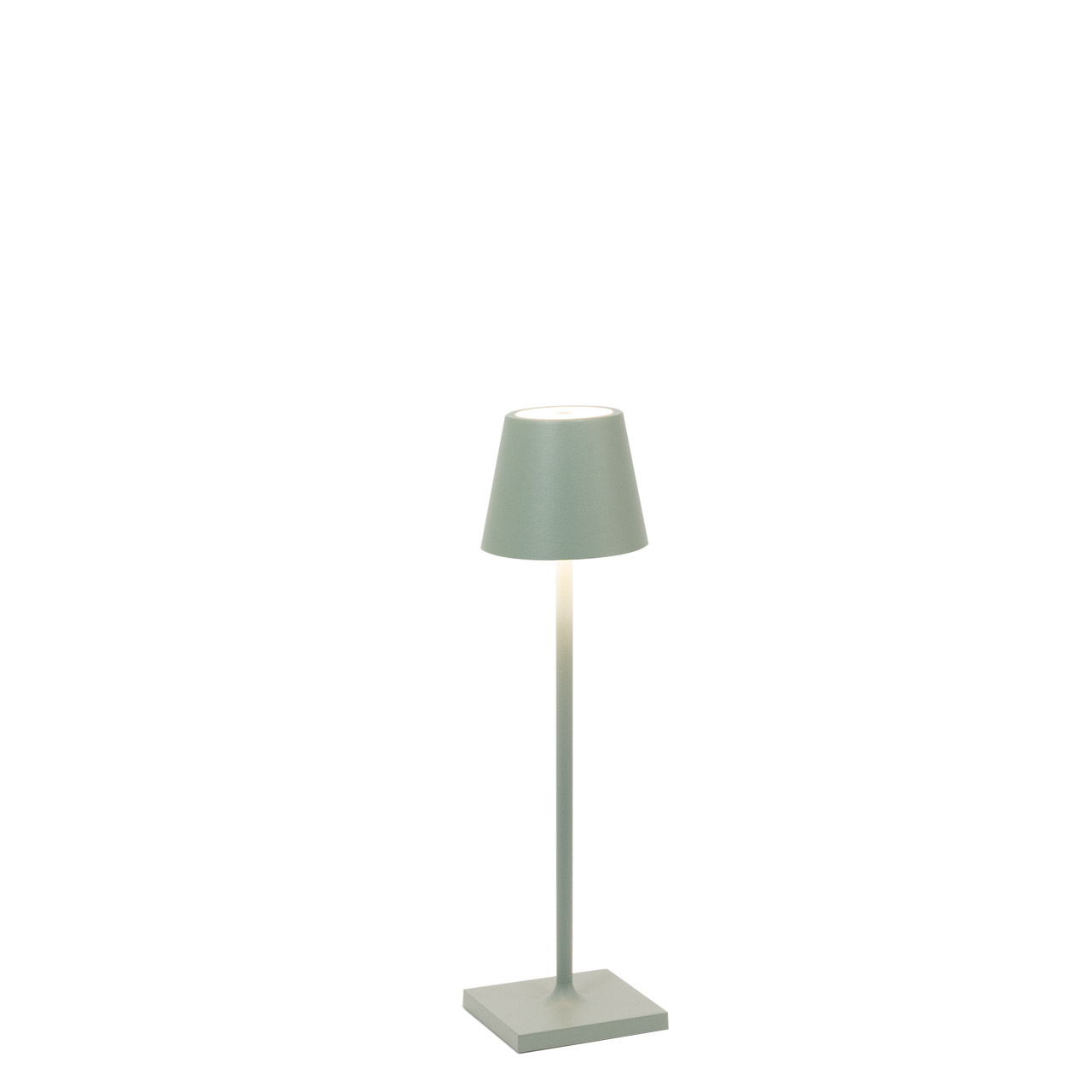 Table Lamp LED 27.5 cm dimmable sage