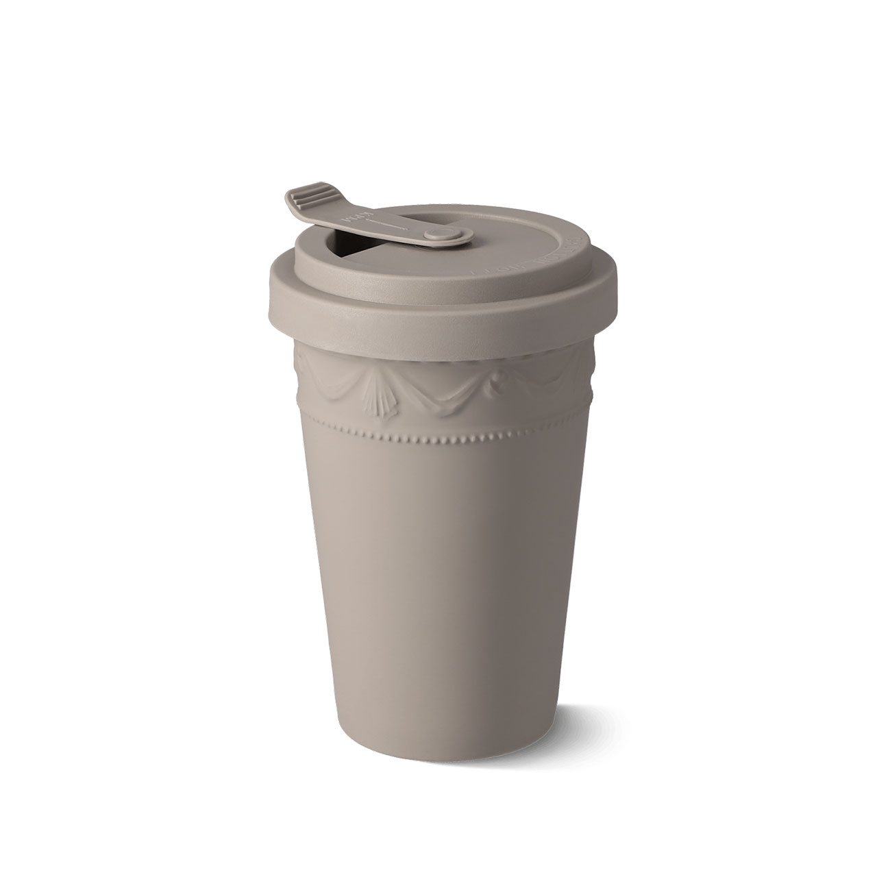 To-Go Becher 0,35 l Single grau