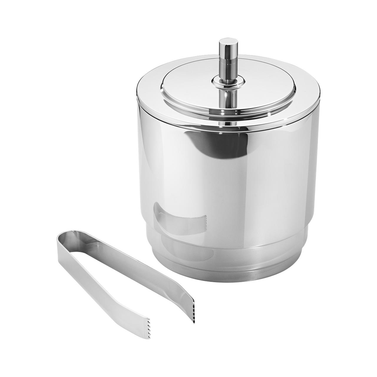 Ice Bucket with tongs 1.50 l stainless steel