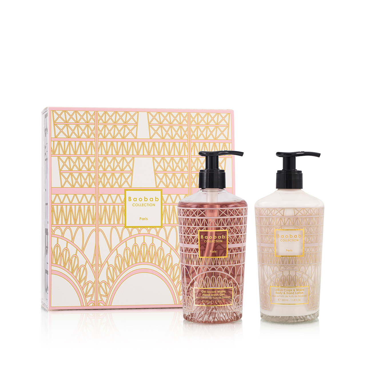 Gift Box Paris Body & Hand Lotion + Hand Wash Gel