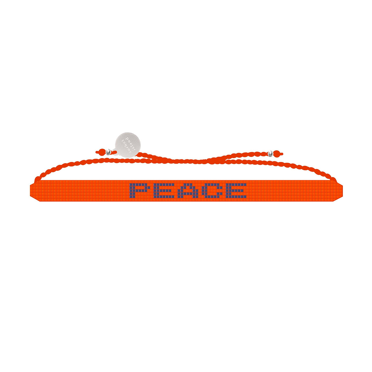 Mini-Glasperlenarmband PEACE