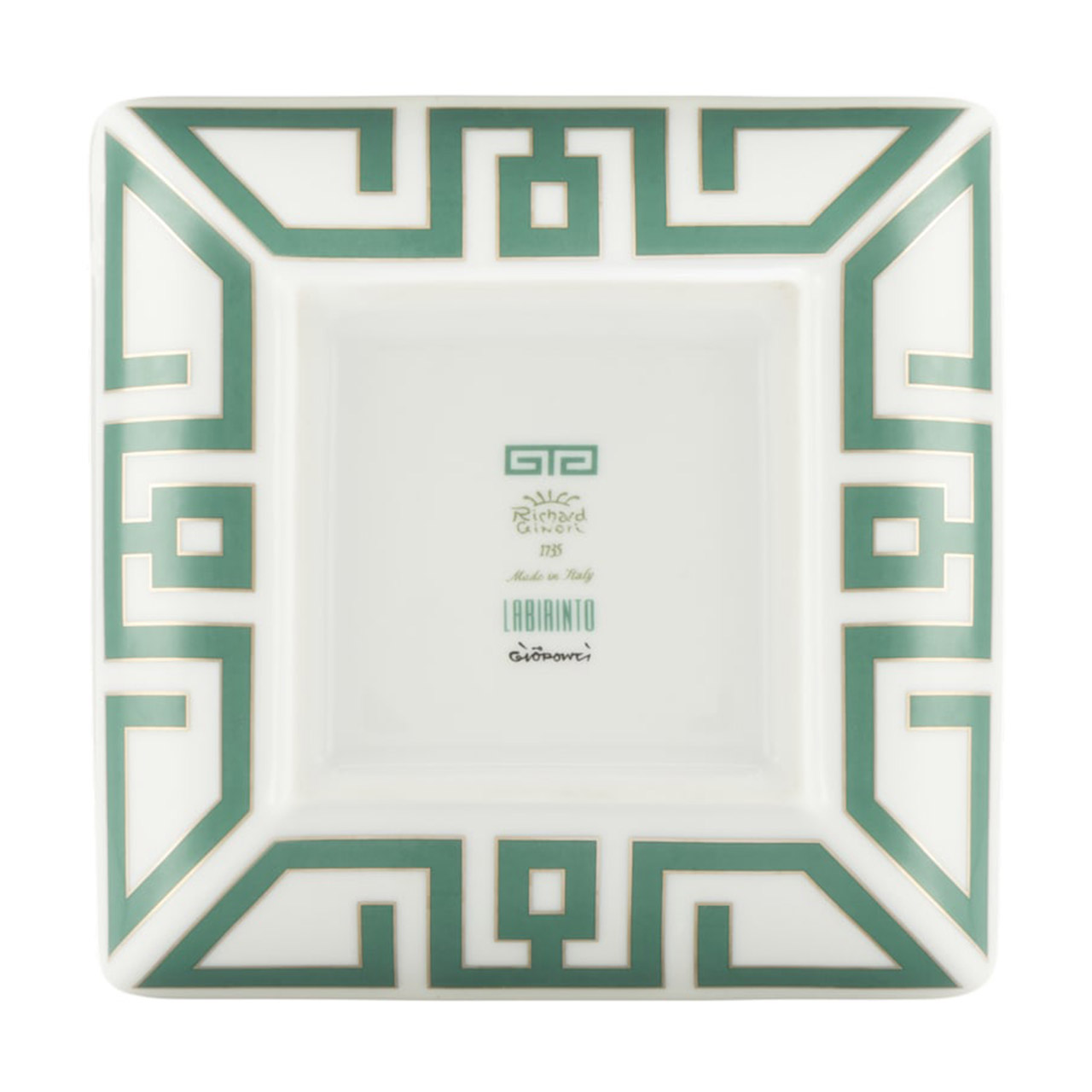 Bowl square 13.5x13.5 cm green