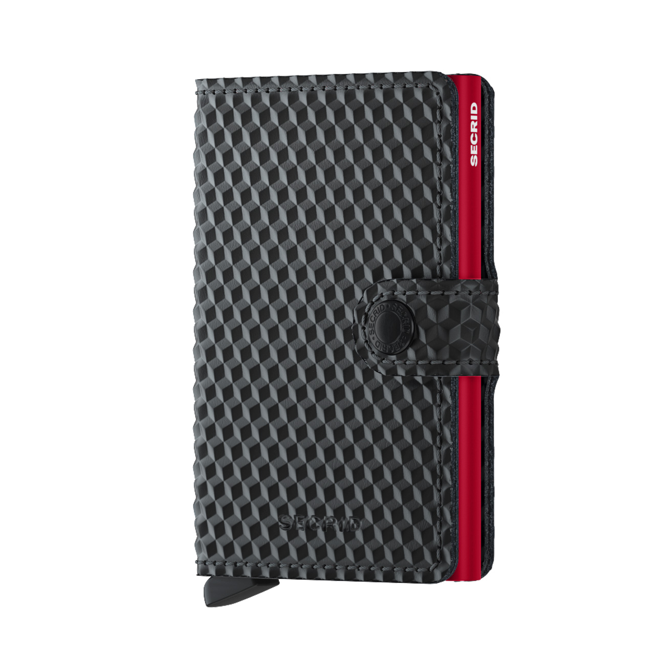 Miniwallet Cubic black/red