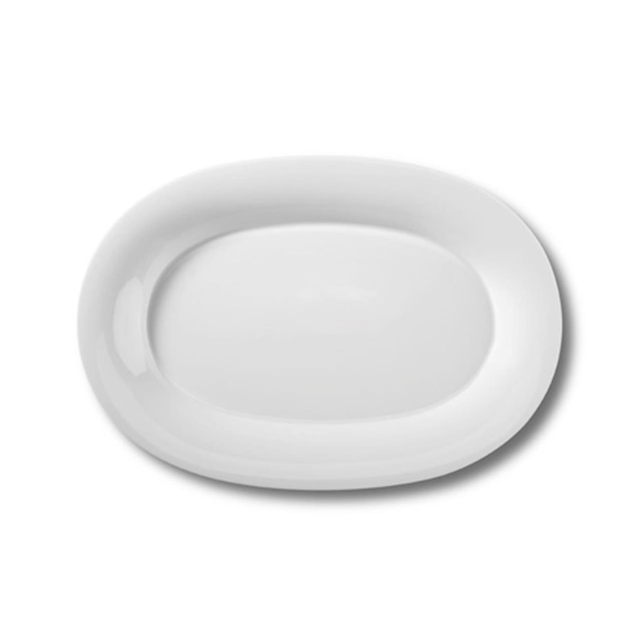 Oval Platter 35 cm white