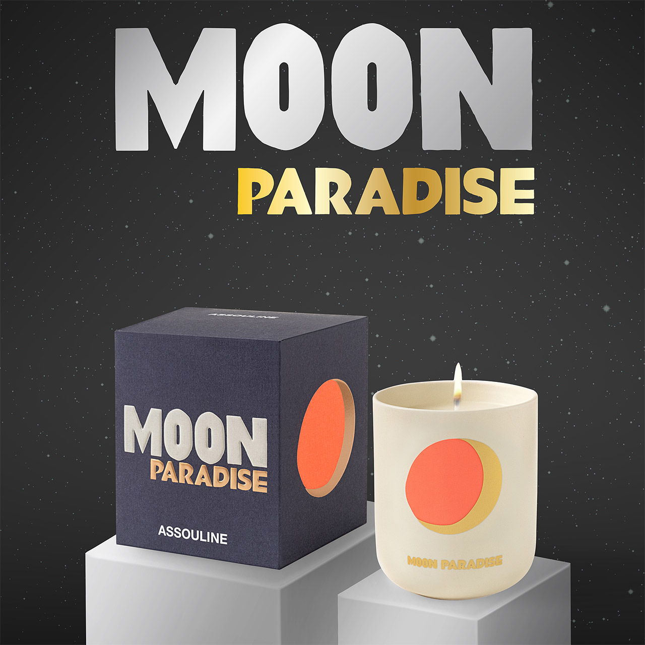 Scented Candle Moon Paradise