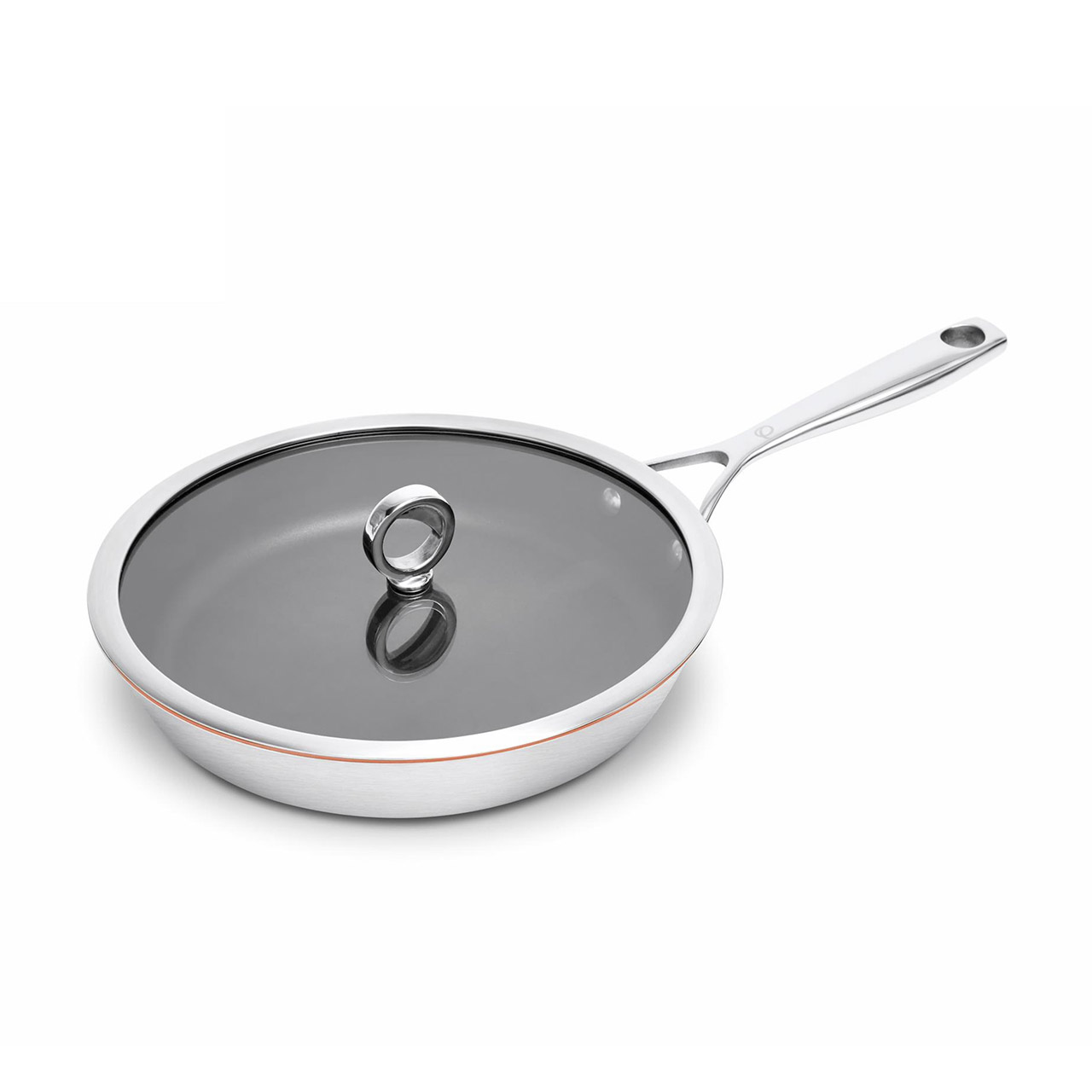 Pan with lid 24 cm coated