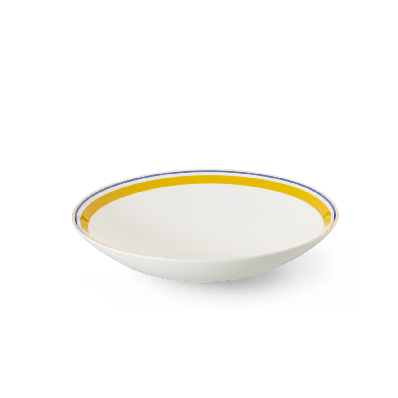 Bowl 24 cm yellow/blue