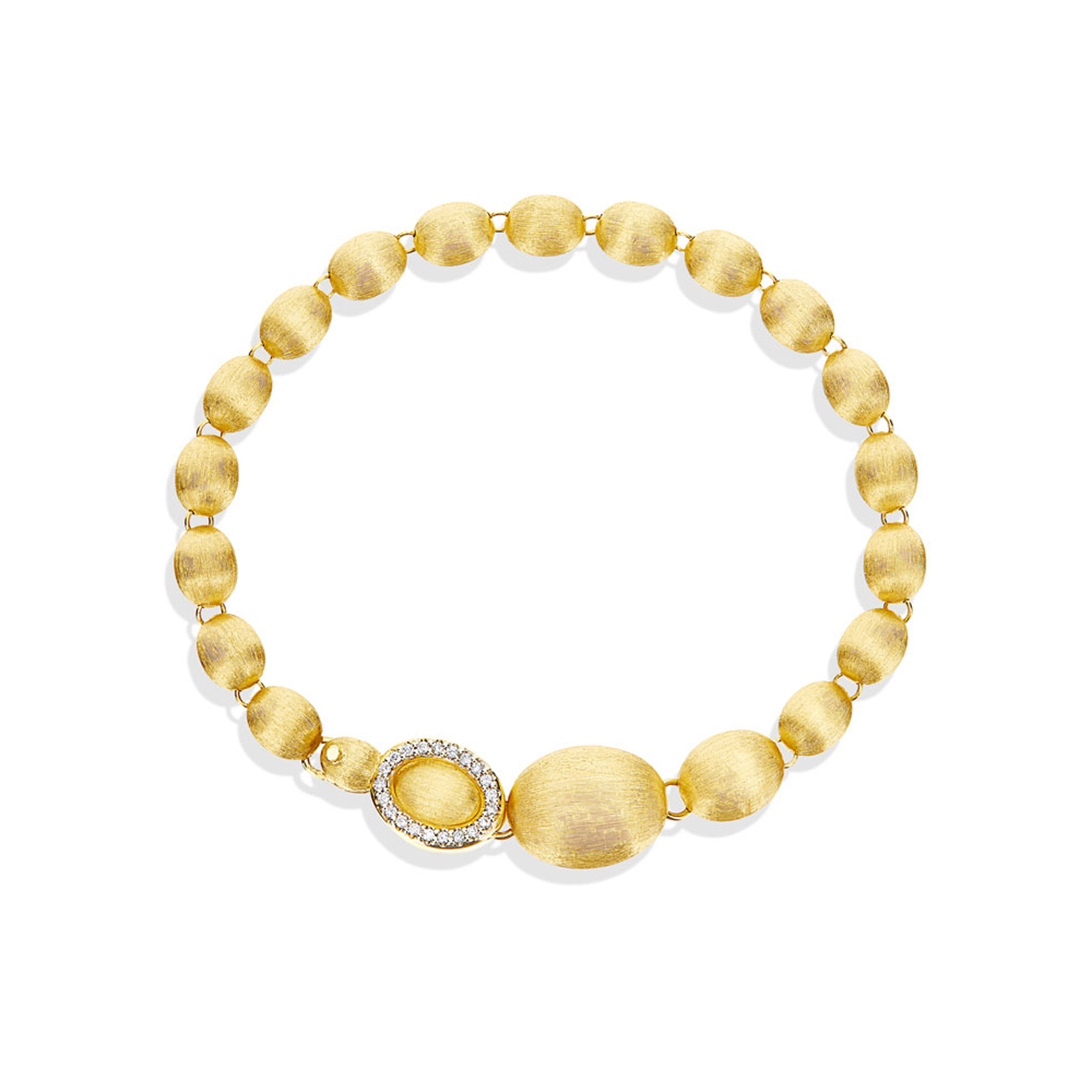 Bracelet Ivy 750 yellow gold diamonds 0.228 ct