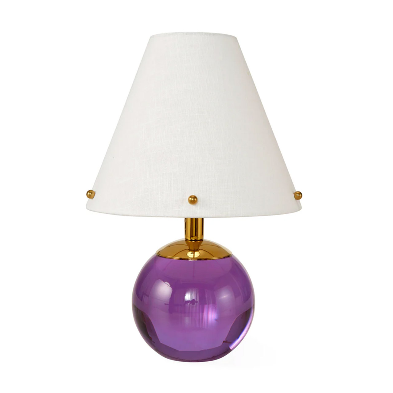 Tischlampe violett