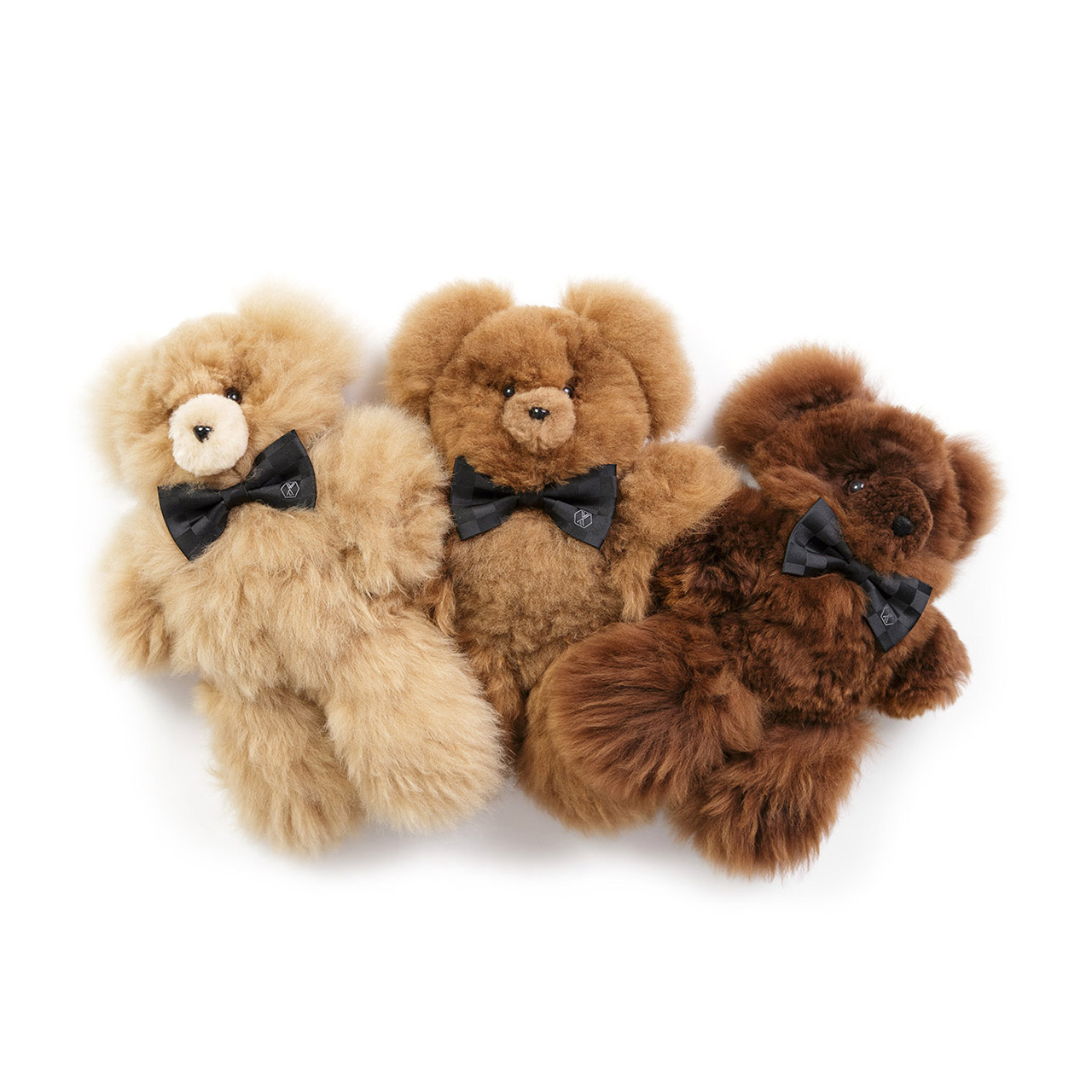 Plush Toy Teddy Alpaca medium brown