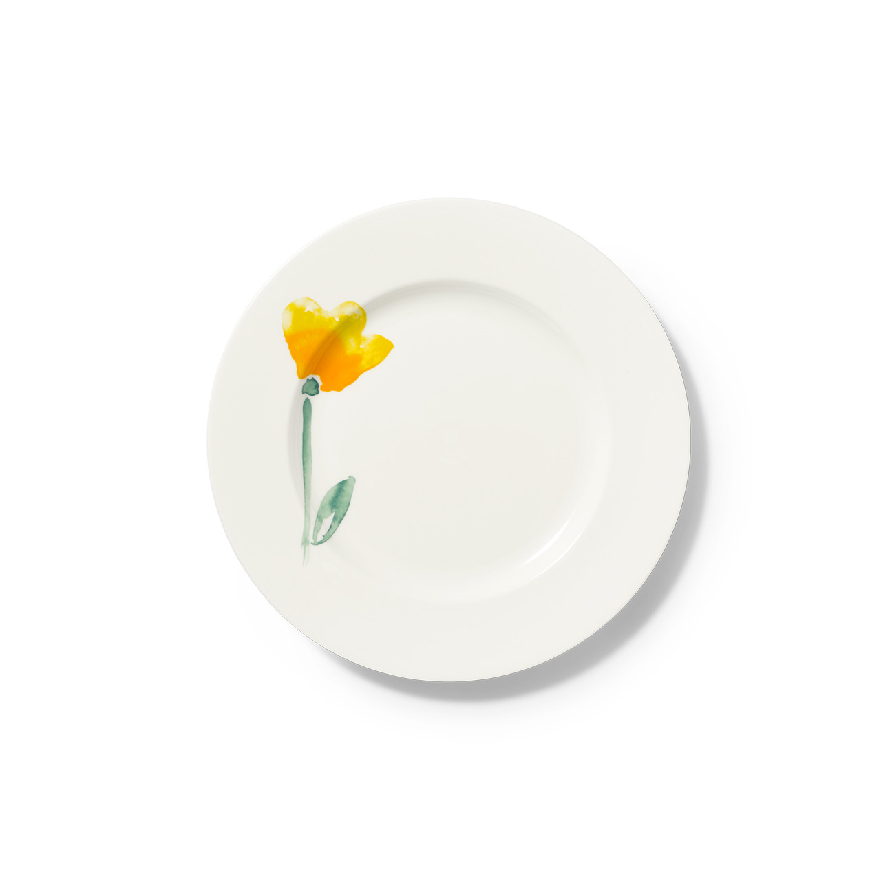 Breakfast plate 21 cm yellow