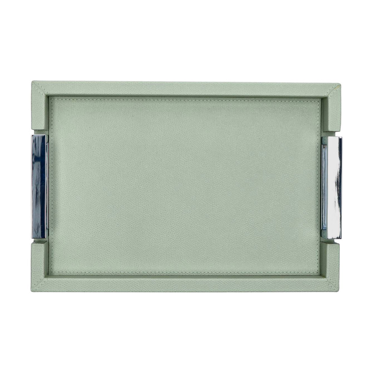 Tray mini, Golf celadon green, Stitching celadon green