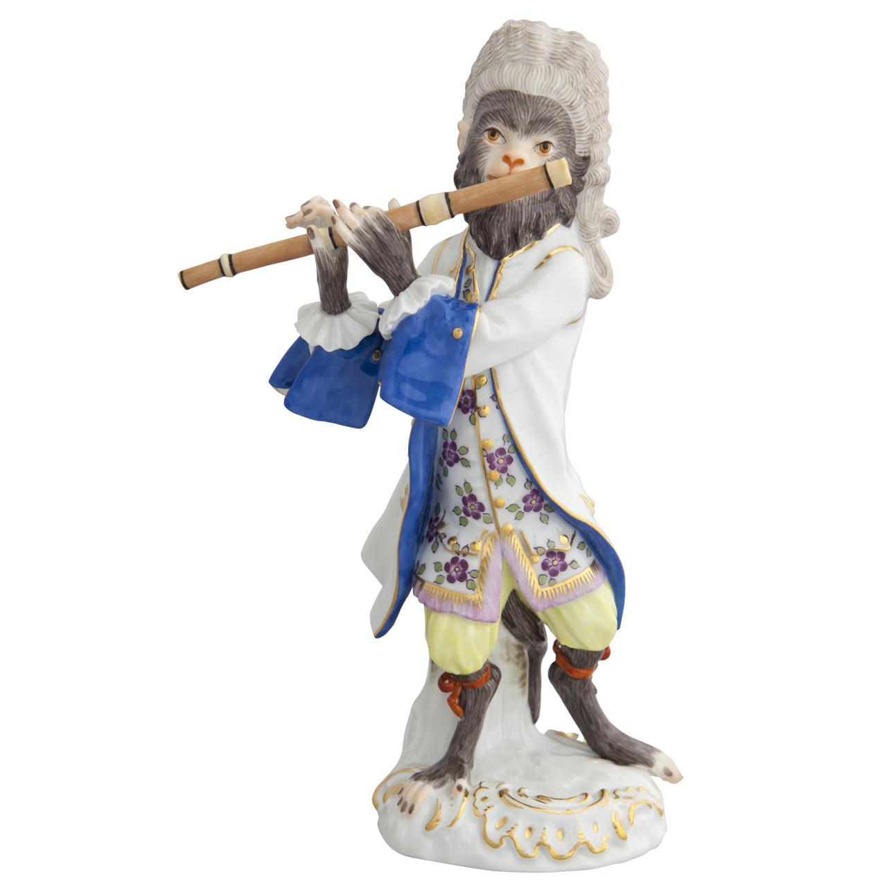 Flautist Monkey Orchestra 14.5 cm