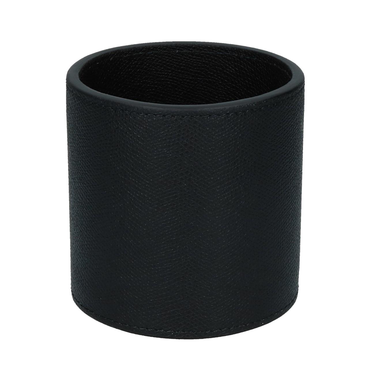 Pen Holder, Golf black, Stitching black