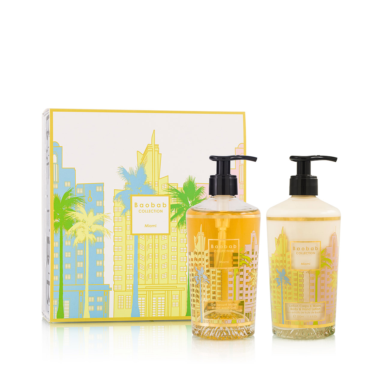 Gift Box Miami Body & Hand Lotion + Hand Wash Gel