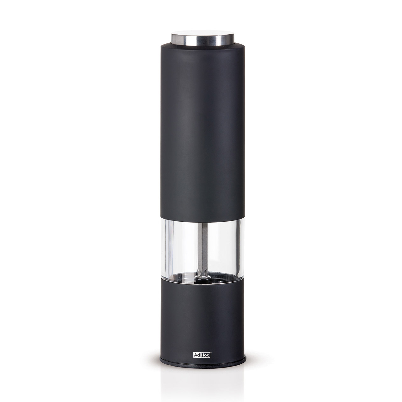 Electric pepper / salt mill 21,5 cm, black