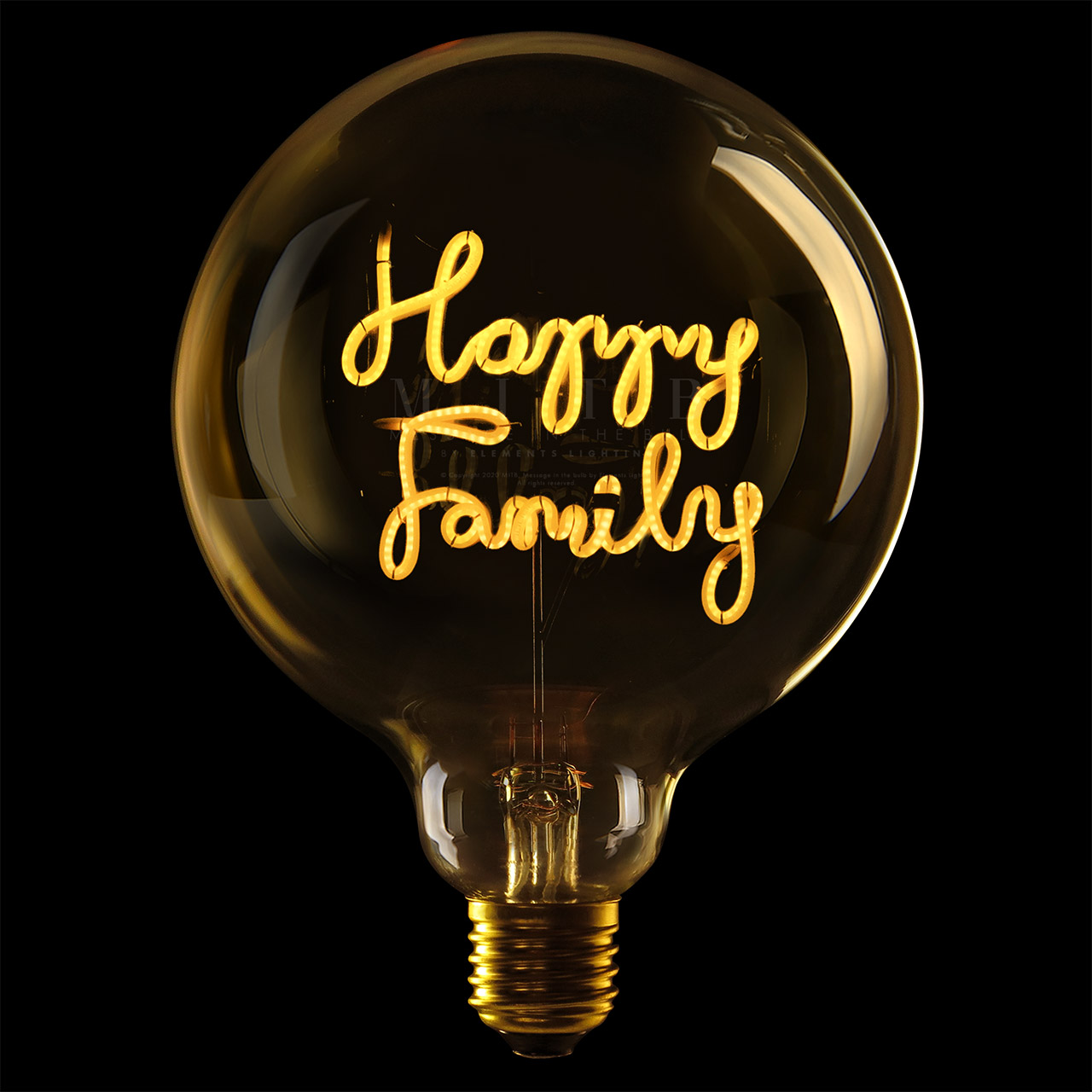 Deco Bulb HAPPY FAMILY