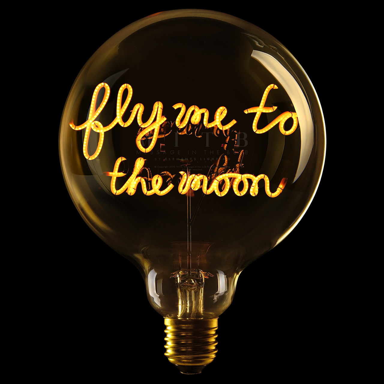 Deco Bulb FLY ME TO THE MOON