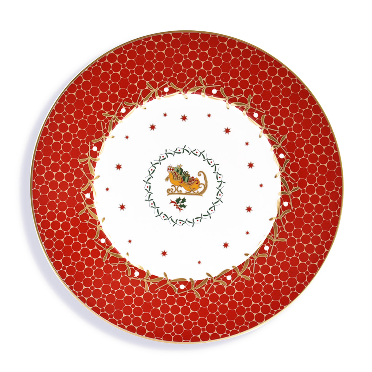 Breakfast plate 21 cm sleigh