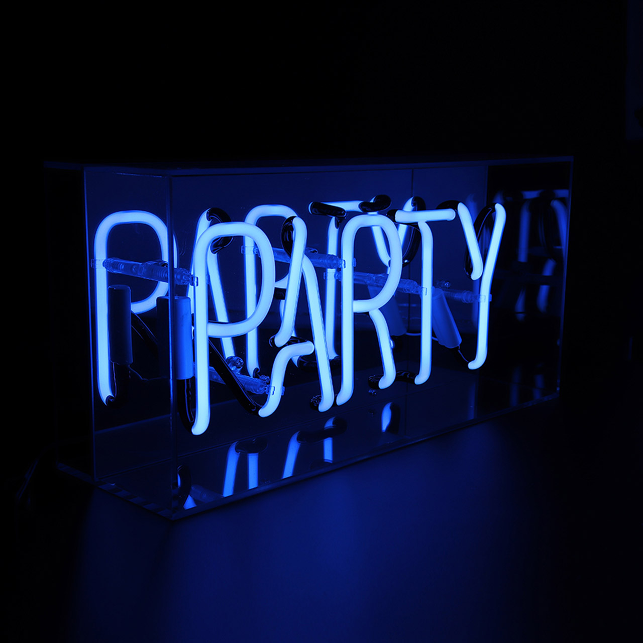 Acrylic Box Neon - Party