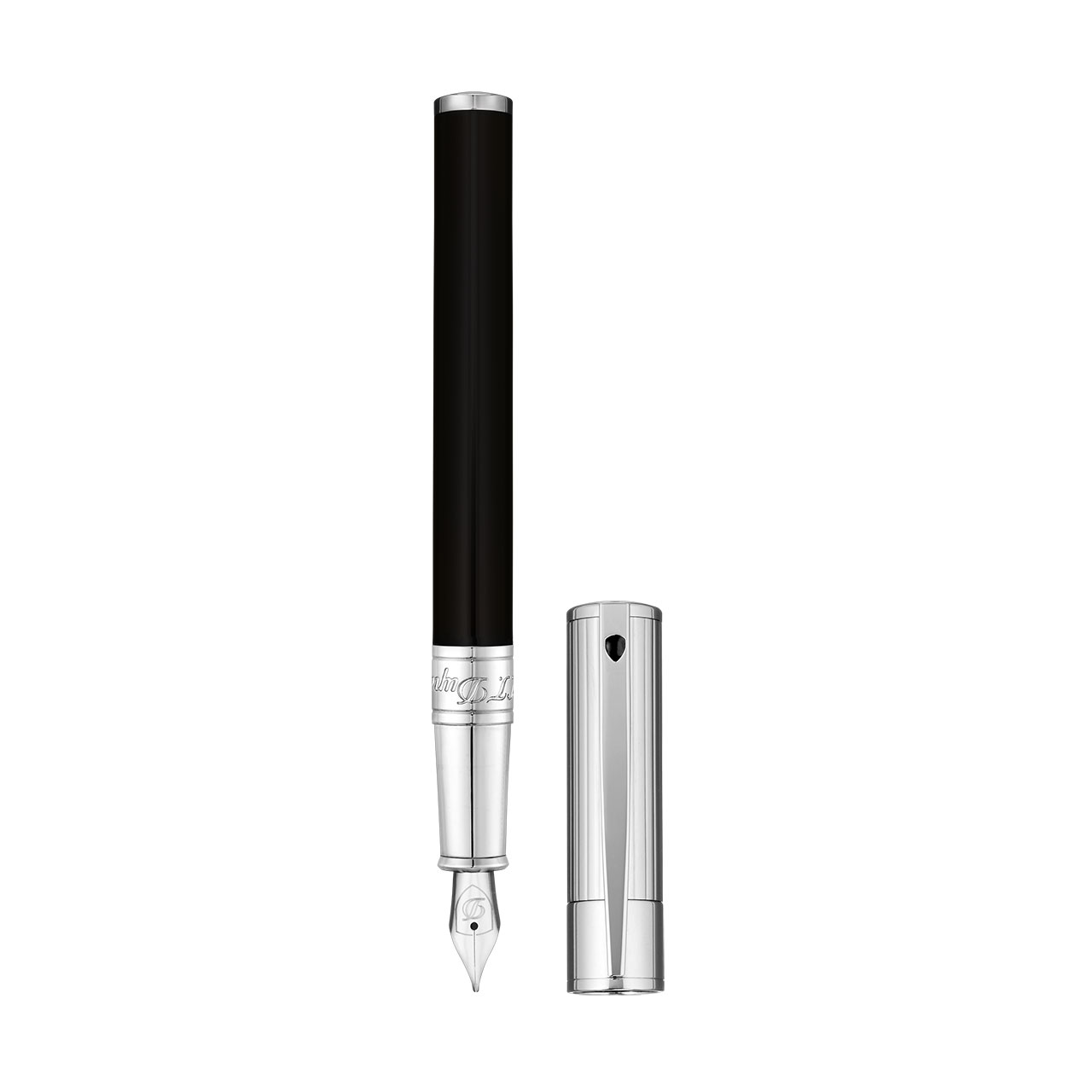 Fountain Pen M Dou Ton chrome/black