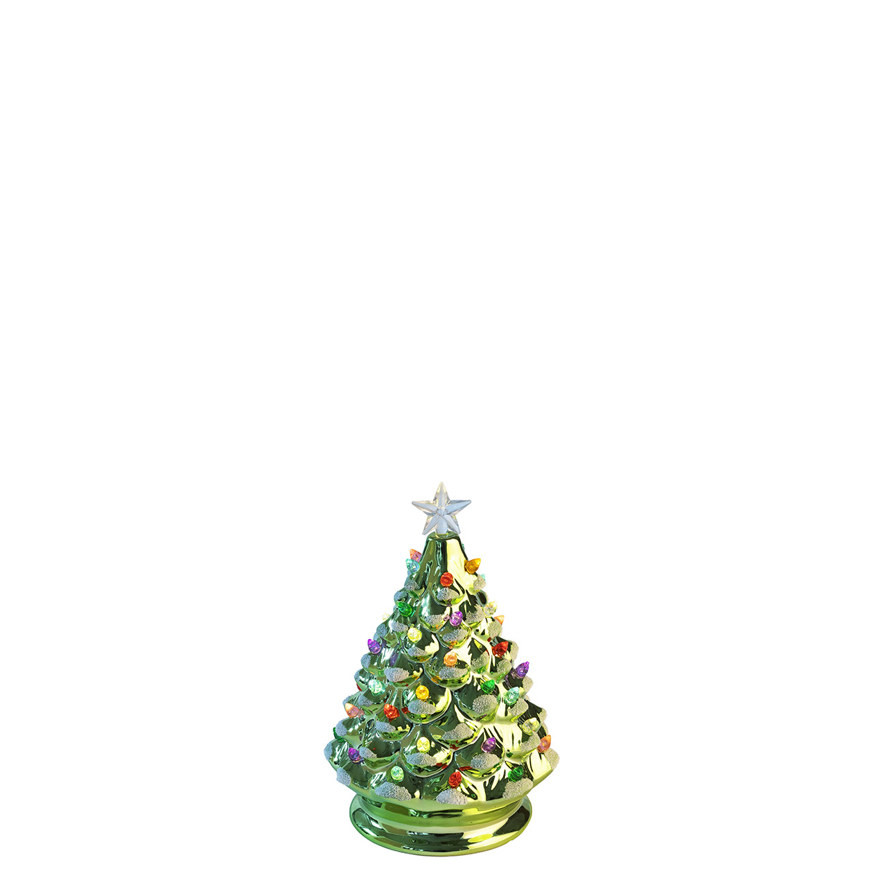 Christmas Tree with LED M green