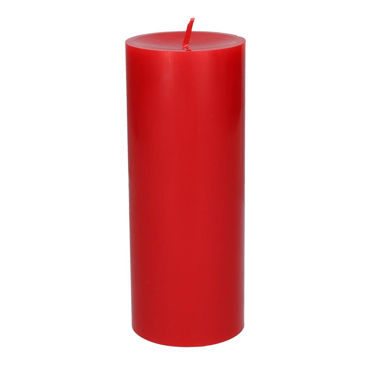 Pillar Candle 80/200 Nr. 200 cinnabar