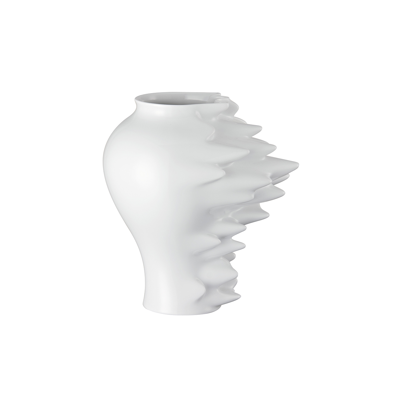 Vase 27 cm white