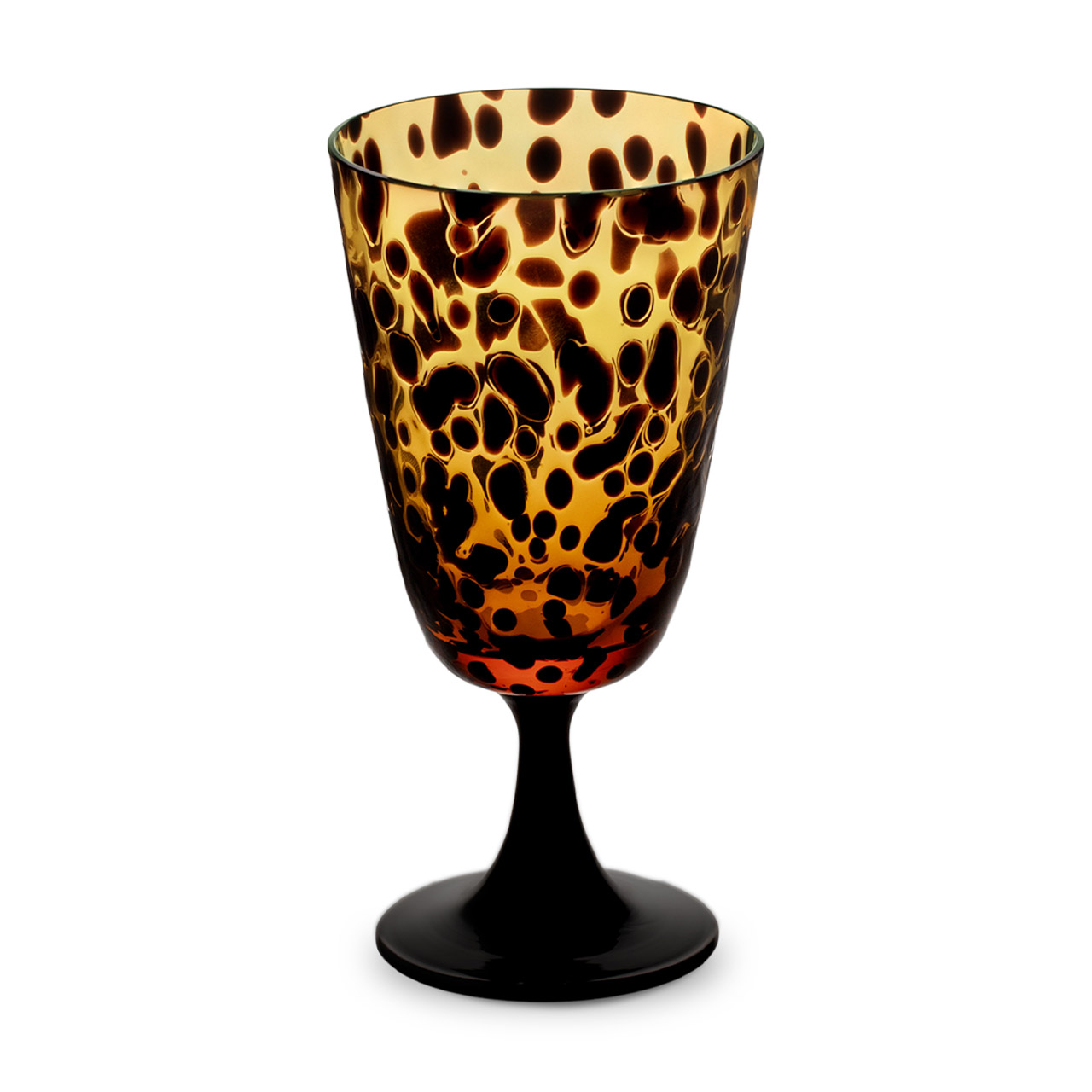 Wine Glass Leopard