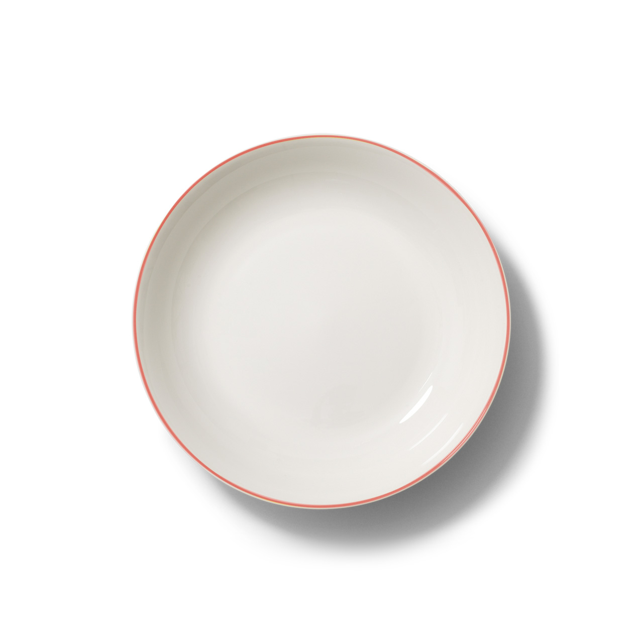 Soup plate 22.5 cm red