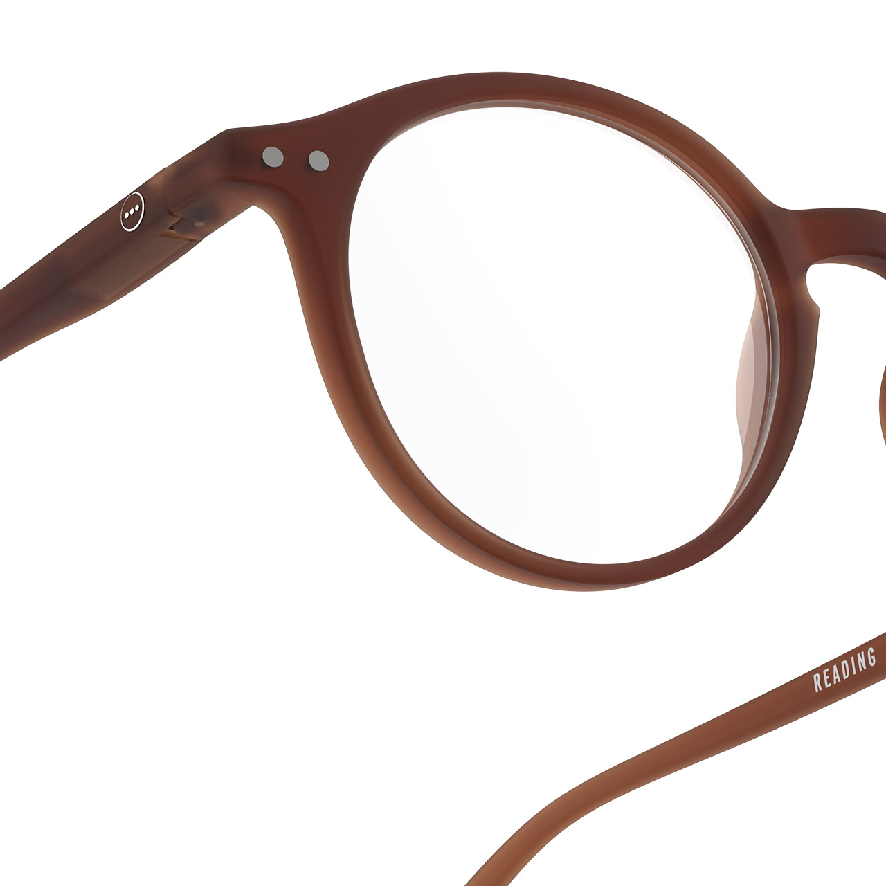 Reading Glasses Mahogany +3,00